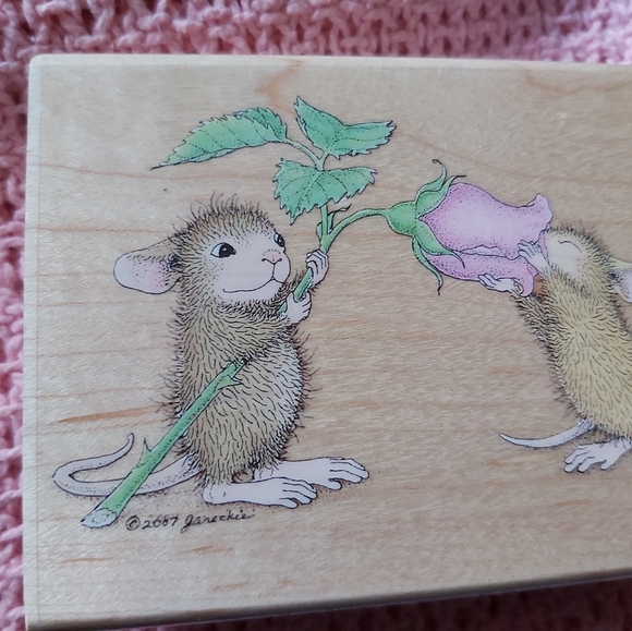 ♡HOUSE MOUSE STAMP♡EVERYTHING IS COMING UP ROSES ♡